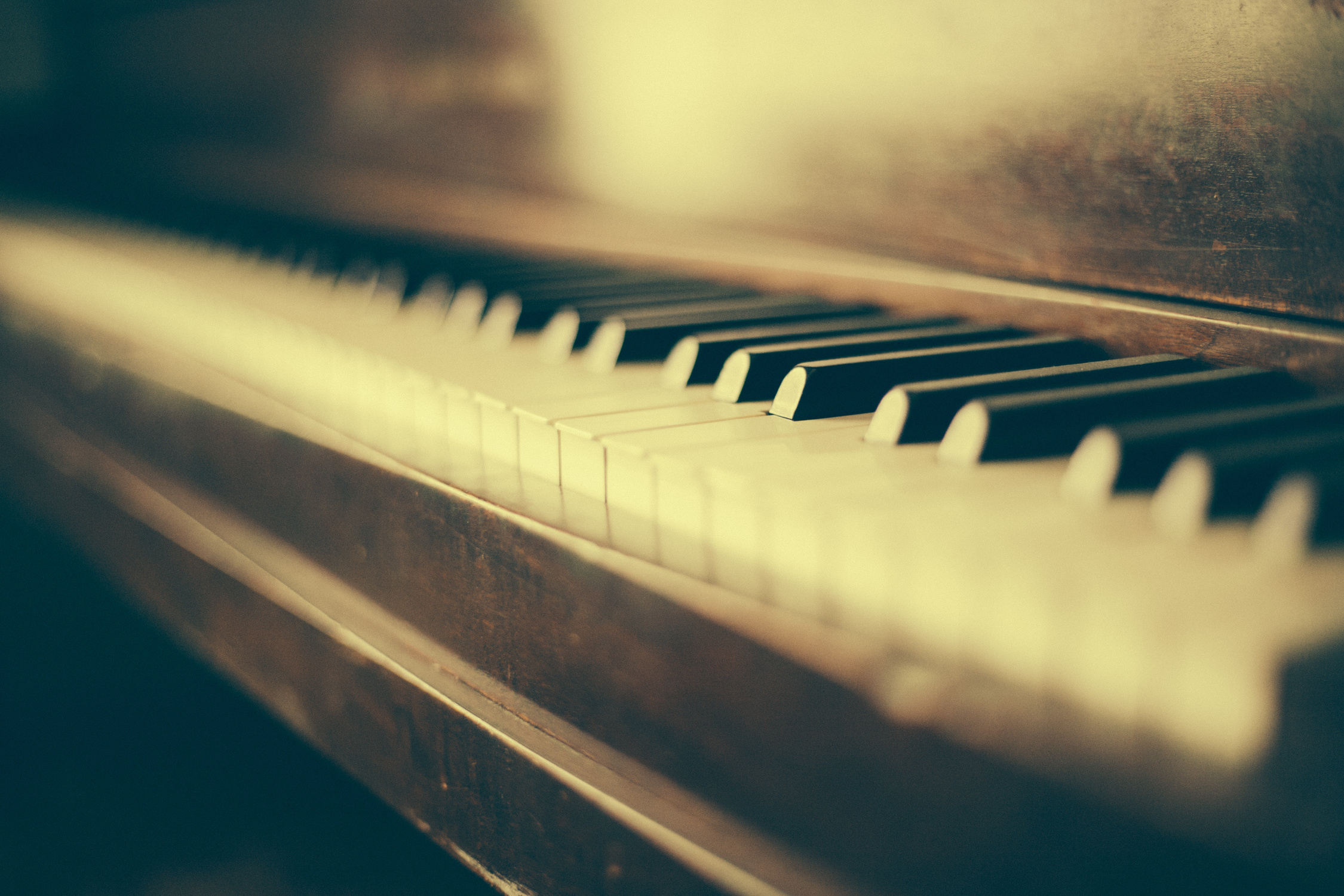 Keys of a Piano